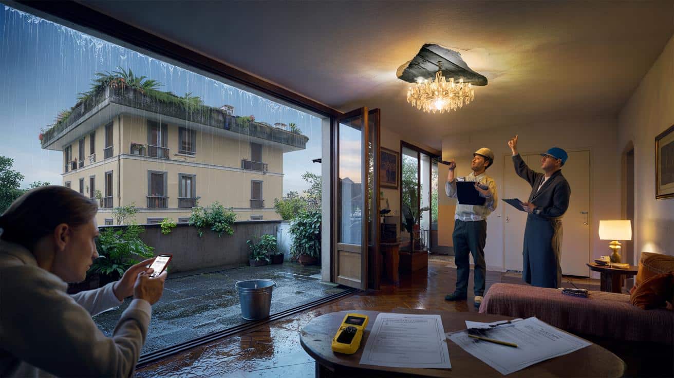 Infiltrazioni dal balcone sovrastante? Per legge ecco chi deve pagare: sentenza definitiva