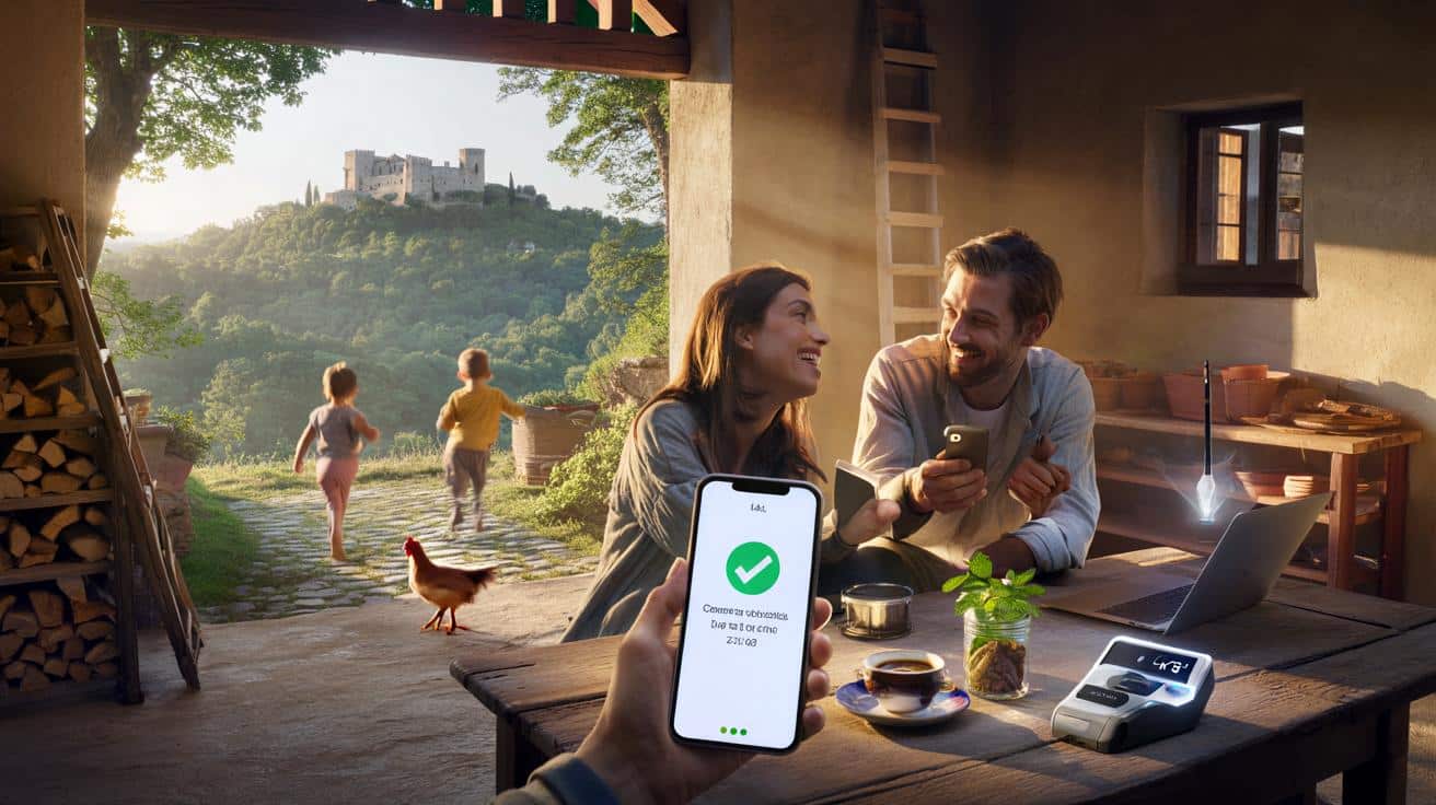 Palmoli, la casa gratuita e i bonifici dall’estero: la nuova vita della famiglia nel bosco