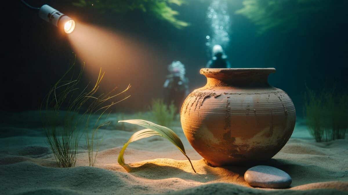 Scoperto sul fondo di un lago in Giappone un vaso, quasi intatto, di oltre diecimila anni